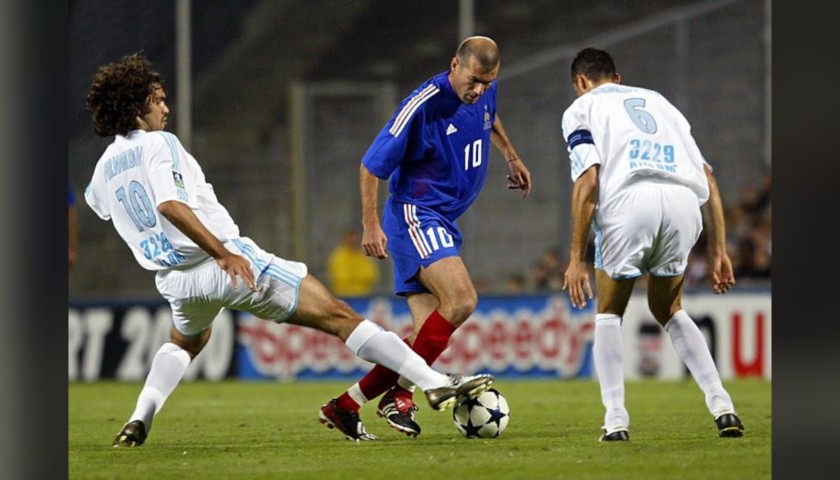 Zidane's Official France Signed Shirt, 2002/2003