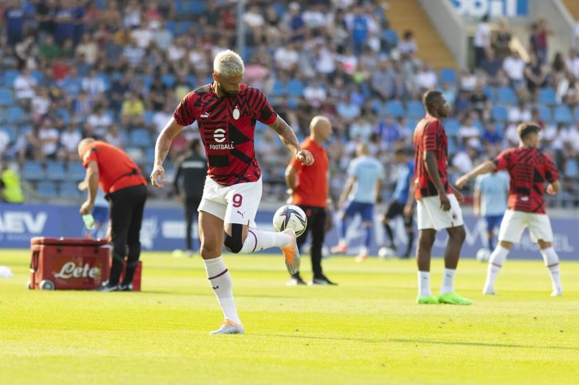 Maglia Pre-Match Milan, 2022/23 - Autografata dai giocatori