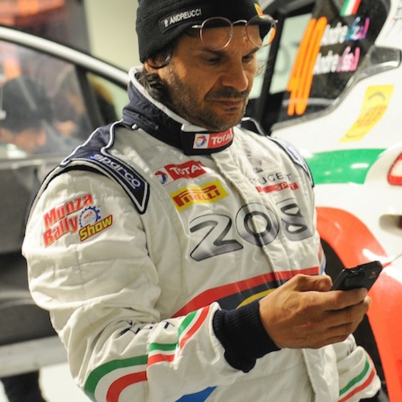 Paolo Andreucci ti consegna la tuta da Gara “Special Edition” indossata al Monza Rally Show autografata