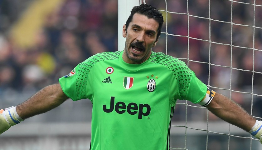 Buffon's Match-Issued Captain Armband, Crotone-Juventus 2016/17