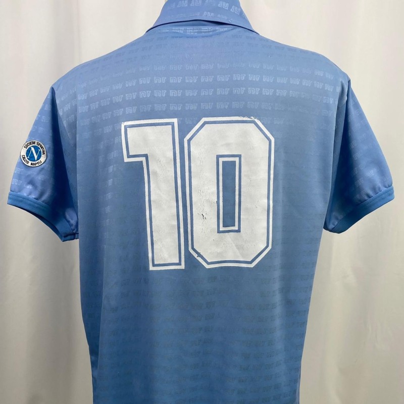 Maradona's Napoli Match Shirt, 1990/91