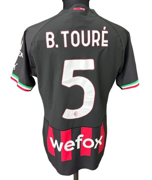 Ballo-Toure's AC Milan Issued Shirt, 2022/23