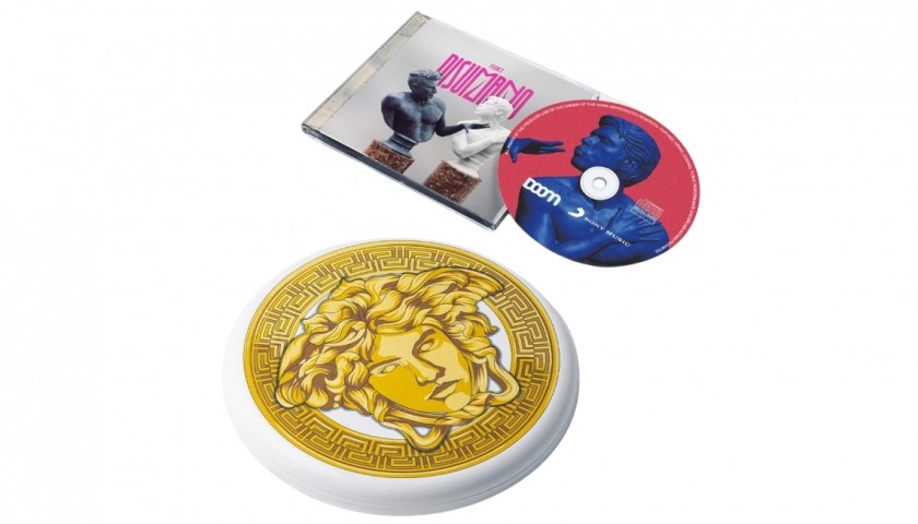 "Disumano" Album by Fedez with Versace Frisbee