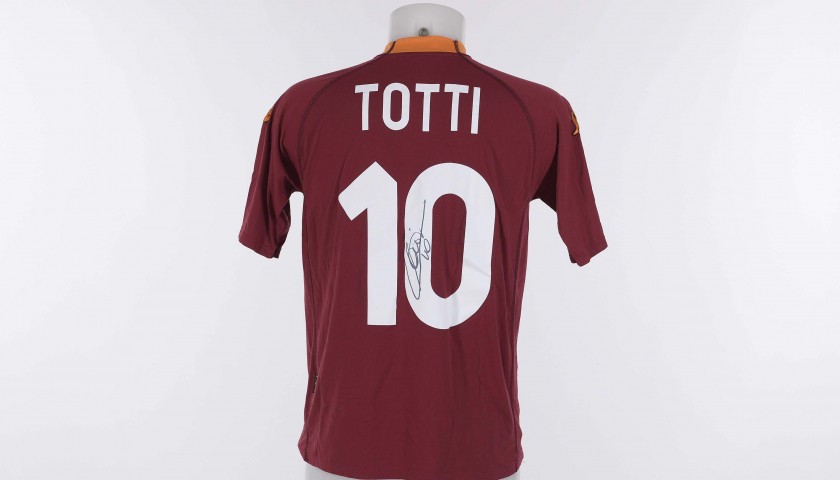 Francesco Totti's 2000/01 Signed Shirt 