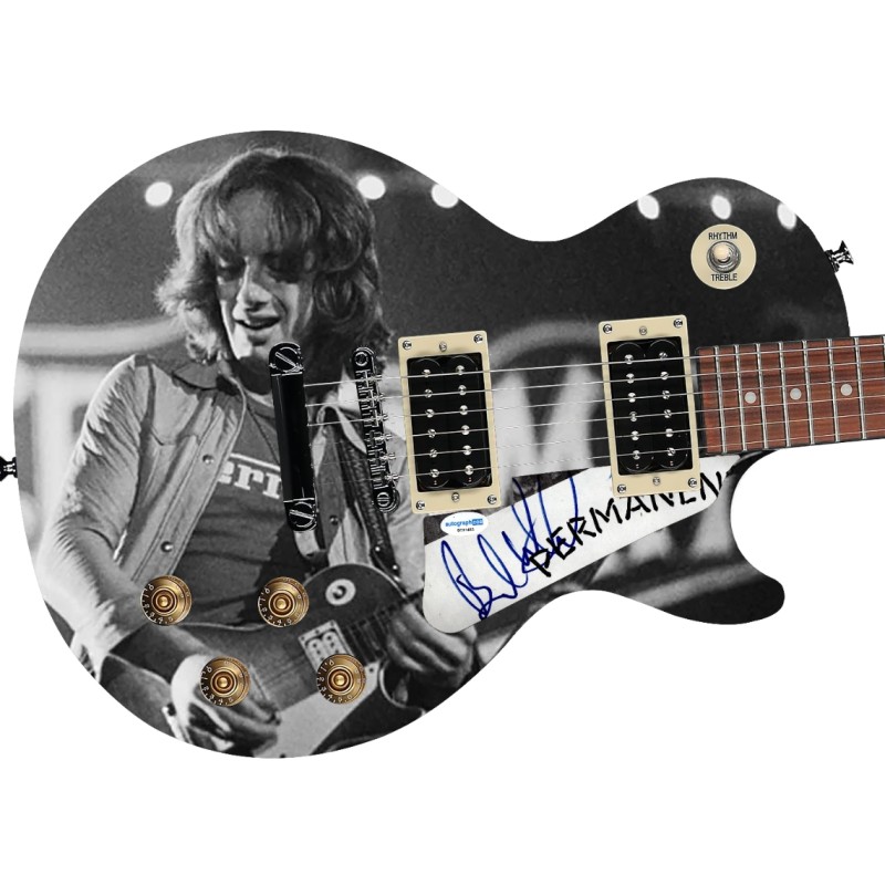 Brad Whitford of Aerosmith Signed  Les Paul 100 Graphics Guitar