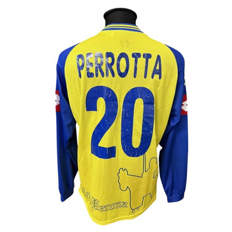 Maglia Perrotta Chievo Verona Indossata, 2003/04