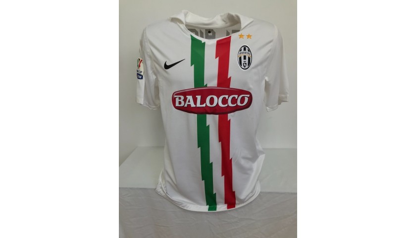 Del Piero's Juventus Signed Match Shirt, TIM Cup 2011/12 - CharityStars