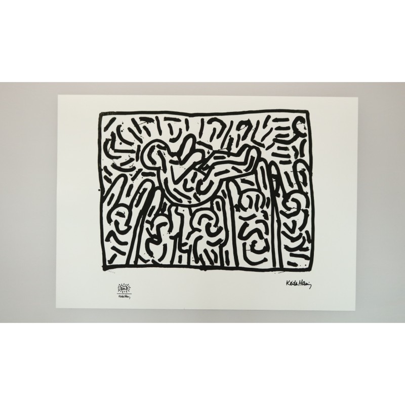 Keith Haring Lithography (replica)