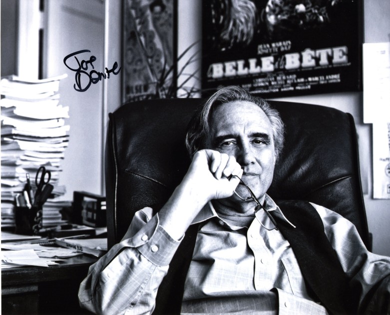 Fotografia autografata da Joe Dante