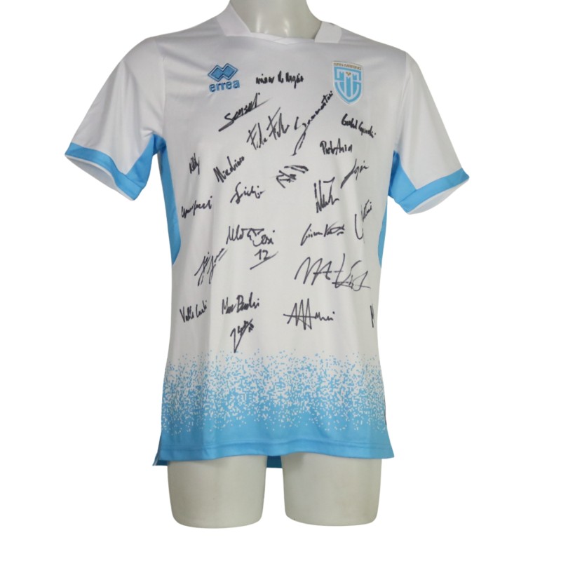 San Marino Senior National Team's Official Shirt, 2025 - Signed by the Players