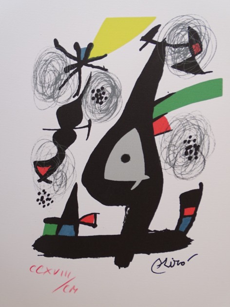 Joan Miro Lithograph