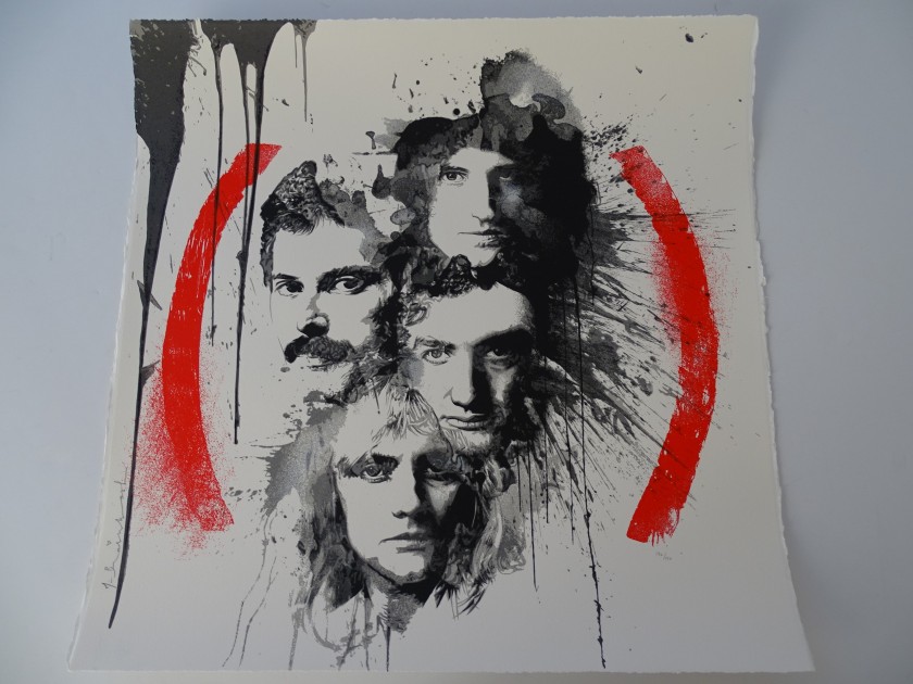 "Queen" Signed by Mr Brainwash 