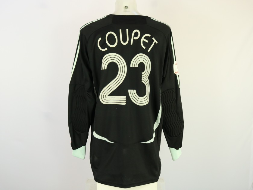 Coupet's Match-Issued Shirt, France vs Ukraine EURO qualifiers 2008