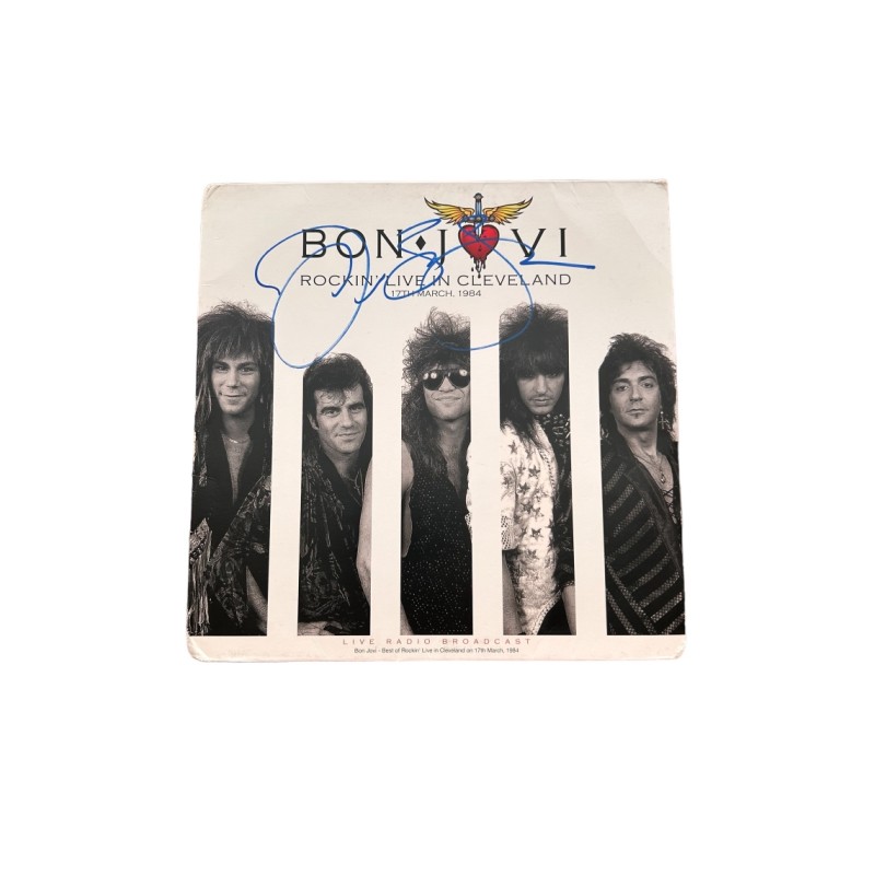 Jon Bon Jovi Signed Vinyl