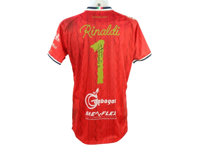 Rinaldi's Signed Unwashed Shirt, "Special Edition" Feralpisalò vs Triestina 2024