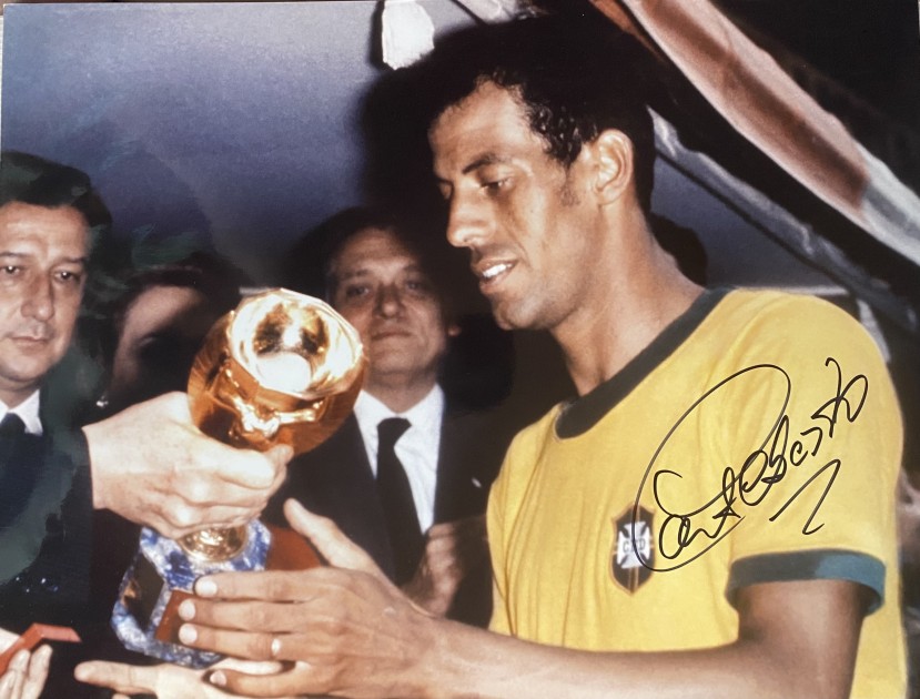 Carlos Alberto Torres' Brazil Signed Picture