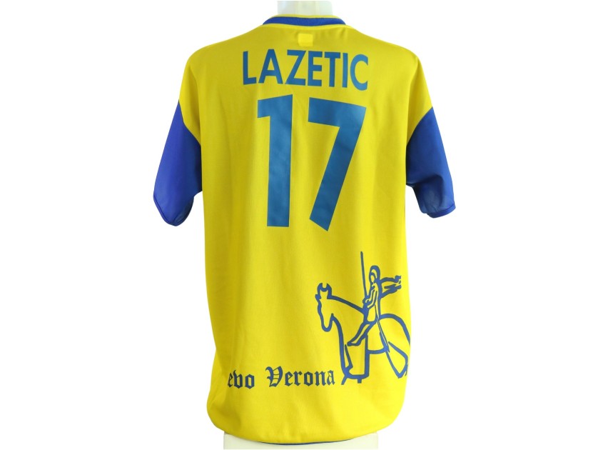 Lazetic's Chievo Verona Match-Issued Shirt, 2002/03