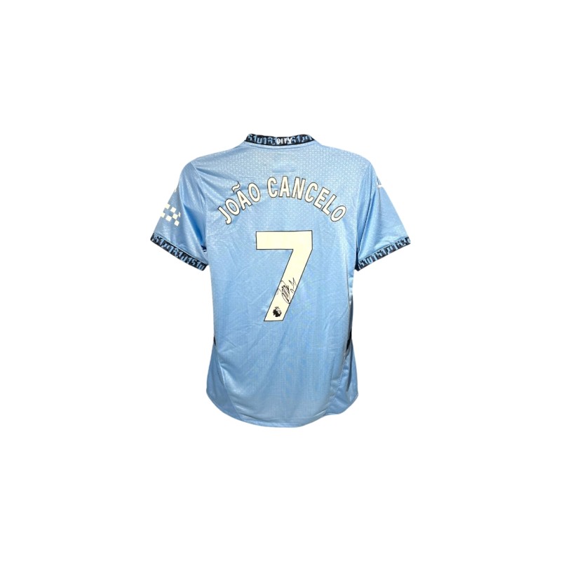 Joao Cancelo's Manchester City 2024/25 Signed Replica Shirt