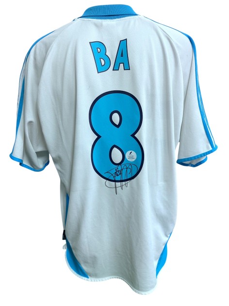 Ba's Olympique Marseille Signed Official Shirt, 2001/02