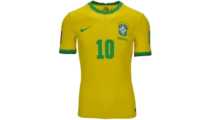 Maglia gara Neymar Brasile, World Cup Qualifiers 2022 - CharityStars