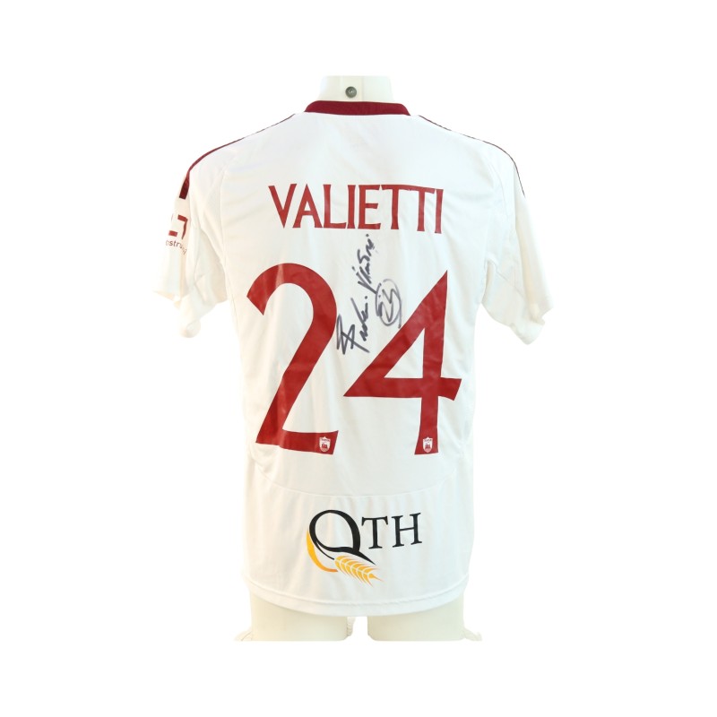 Valietti's Giugliano vs Trapani  Signed Unwashed Kit, 2024