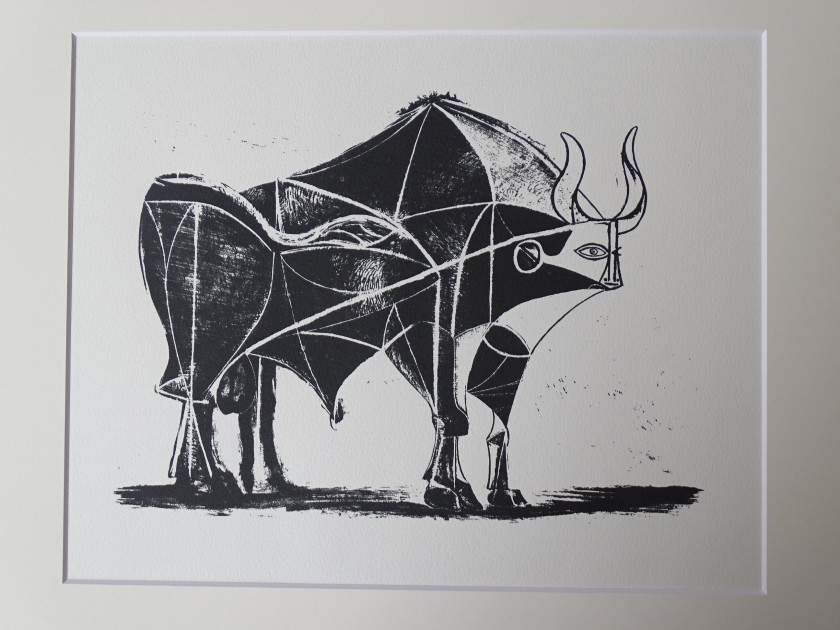 "Bull" by Pablo Picasso