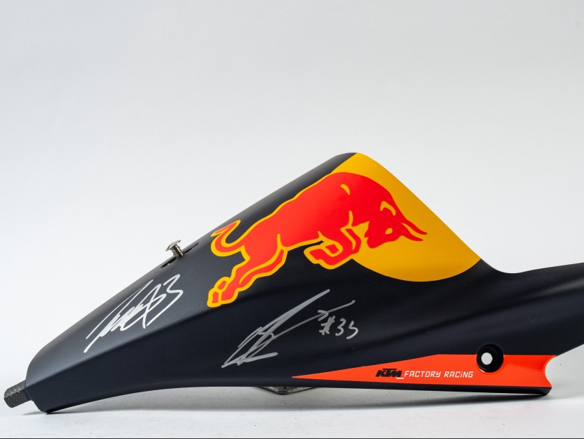 Signed Protectors by Jack Miller and Brad Binder, Red Bull KTM Factory Racing