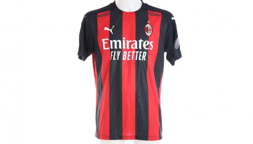 Maglia Gara Third Serie A “Theo 19” Autografata A.C. Milan 2023/2024