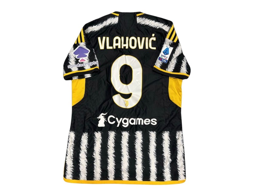 Maglia Vlahovic unwashed Juventus vs Monza 2024