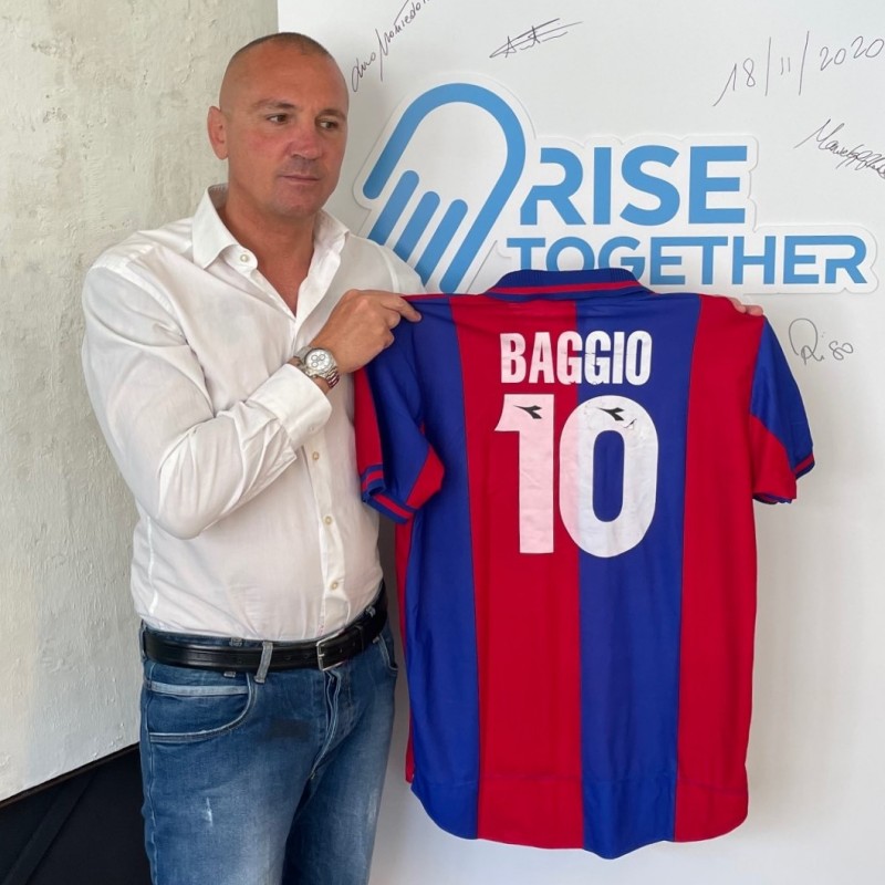 Baggio's Bologna Worn Shirt, 1997/98