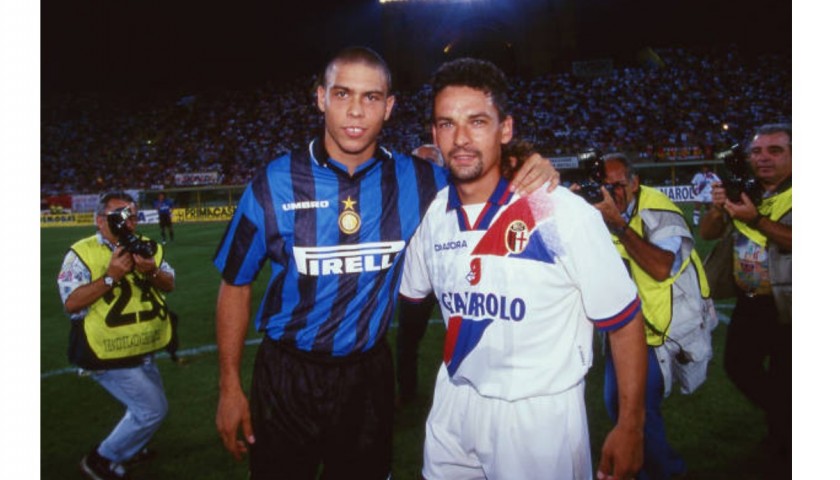 Maglia home Inter Ronaldo 10 autografata 1997/1998