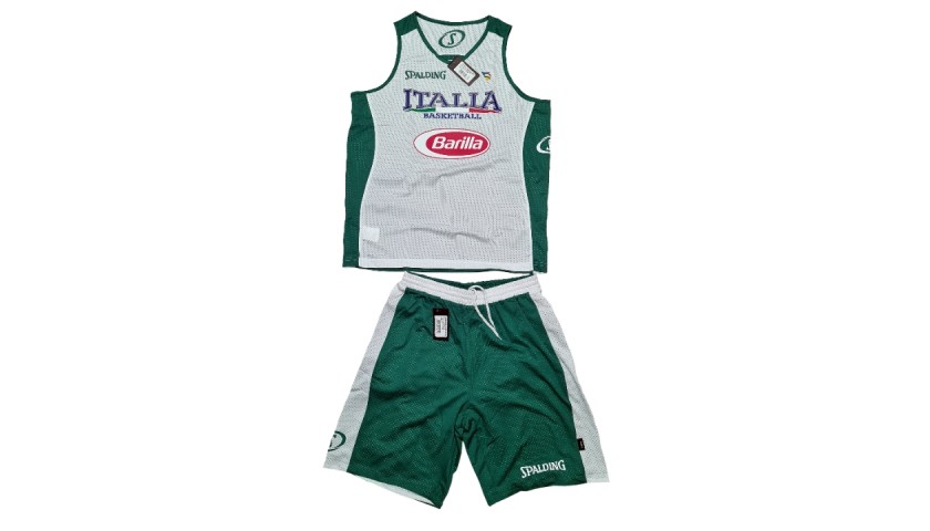 Italia Basketball - Spalding Reversible Green Kit