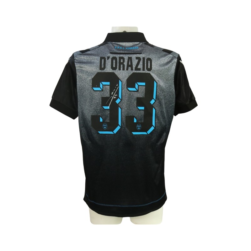 Maglia D'Orazio unwashed Perugia vs SPAL 2024 - Autografata