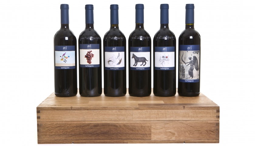 San Patrignano - 6 Bottles of Avi