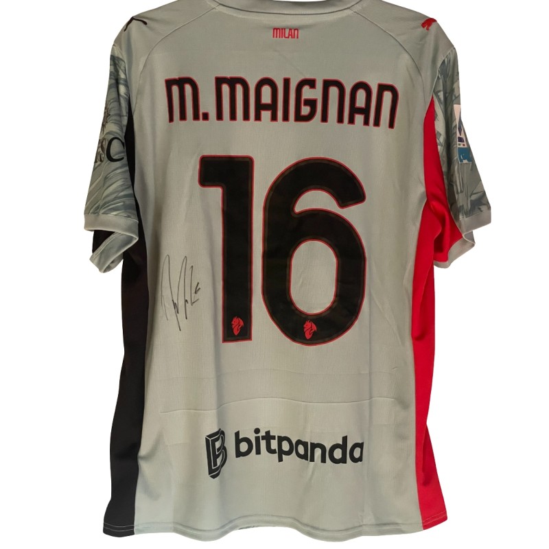 Maglia Ufficiale Maignan Milan, 2025/26 - Autografata