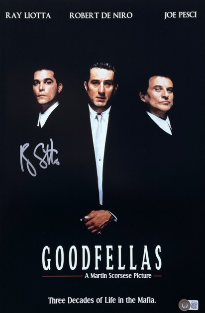 Ray Liotta Signed "Goodfellas" Movie Poster