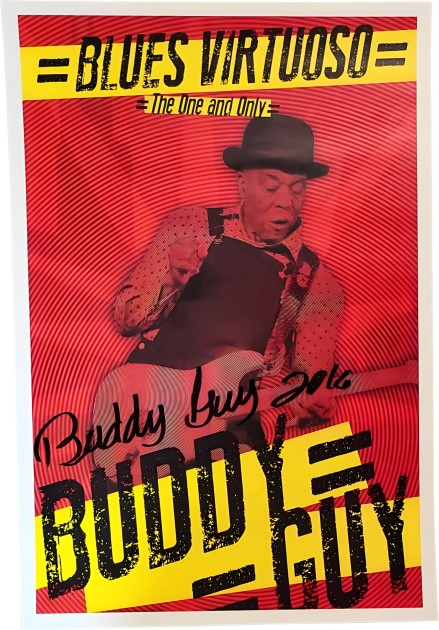 Buddy Guy Signed Poster