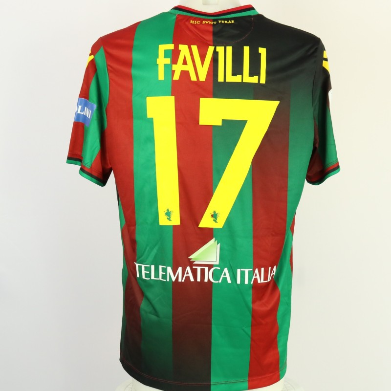 Favilli s Unwashed Shirt, Ternana vs Parma 2024 - Associazione Progetto Flavia Patch