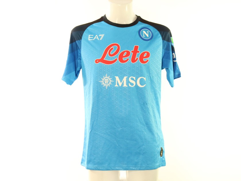 Napoli's Official Shirt Box Set, 2022/23 - Signed by the Players