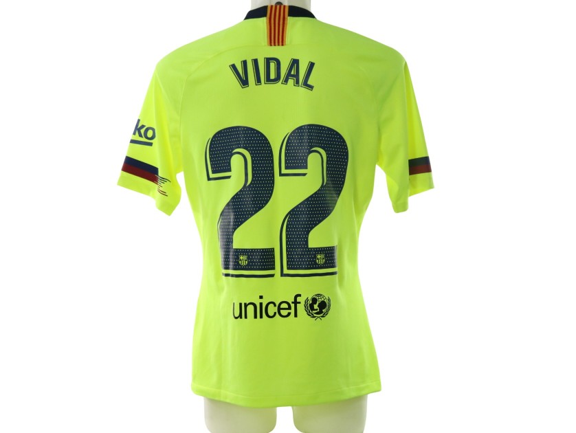 Maglia ufficiale Vidal Barcellona, 2018/19