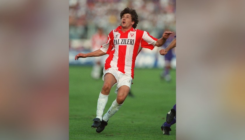 Otero's Vicenza Signed Match Shirt, 1996/97 