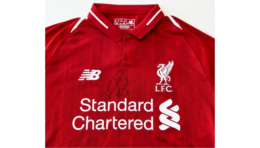 Virgil van Dijk Signed Liverpool FC 18/19 Home Shirt