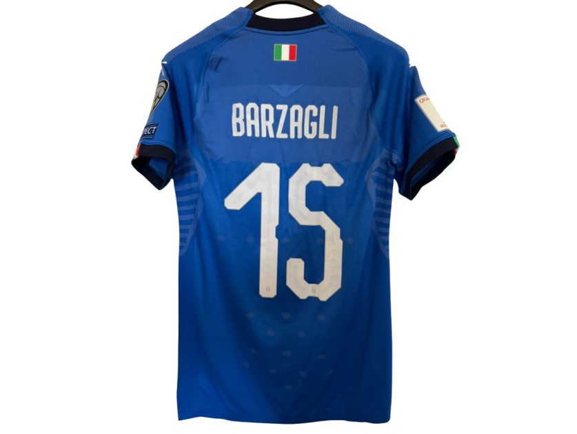 Maglia gara Barzagli, Svezia vs Italia 2017