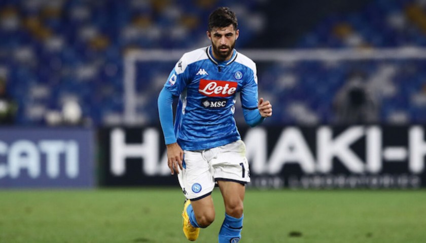 Luperto's Napoli Signed Match Shirt, 2019/20