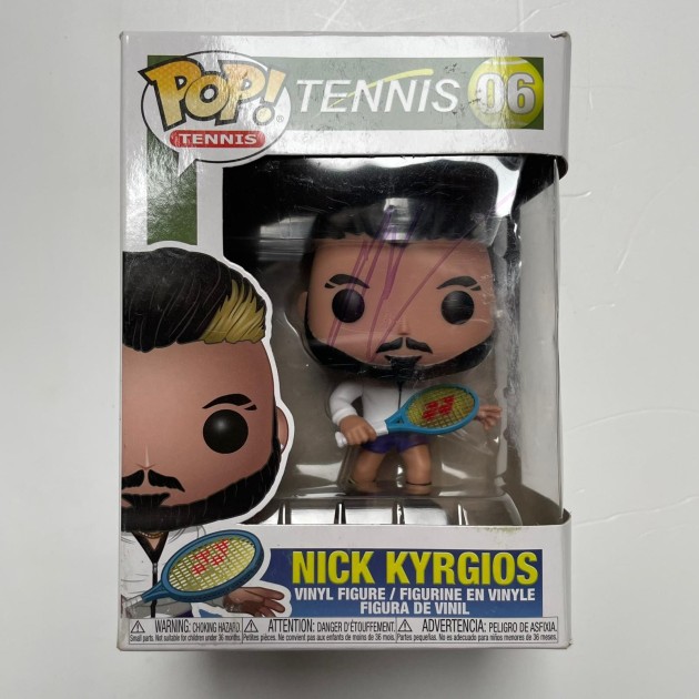 Funko POP signed by Nick Kyrgios - CharityStars