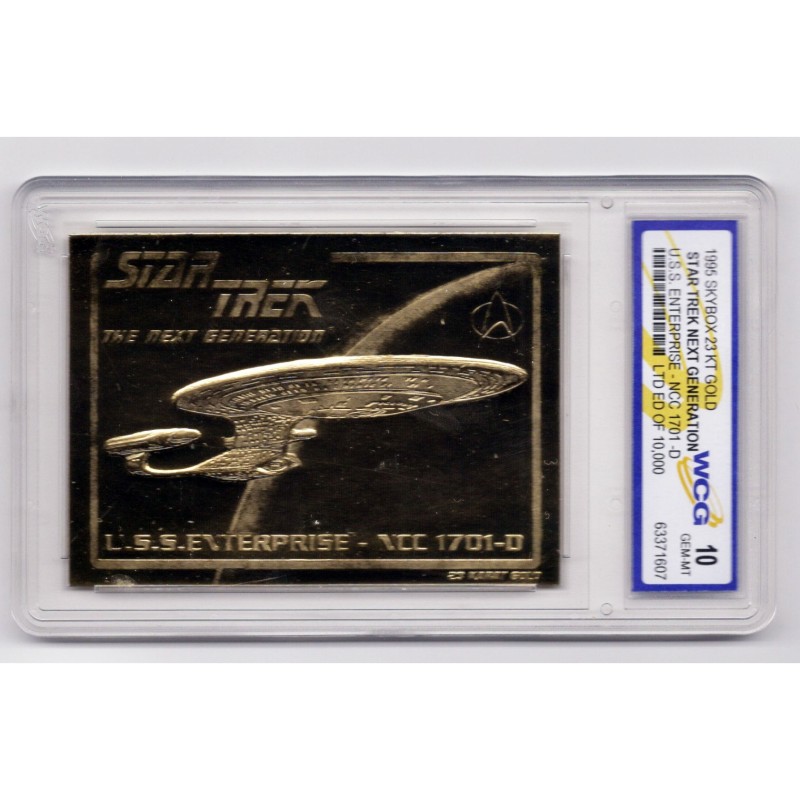 Star Trek Next Generations' Limited Edition Golden Card
