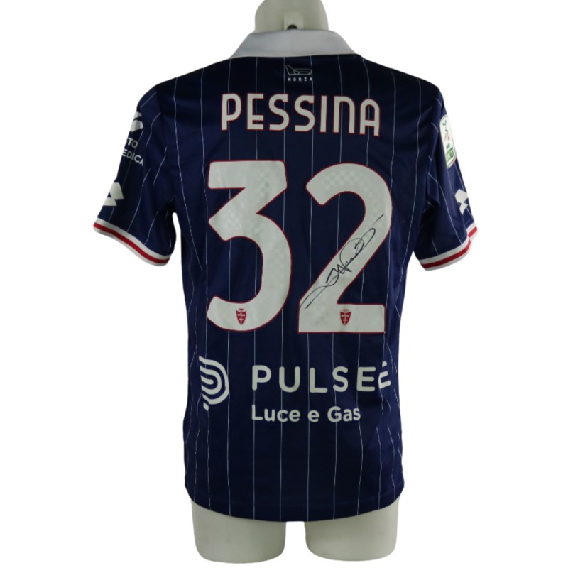 Pessina' Signed Match-Worn Shirt, Mantova vs Monza 2026