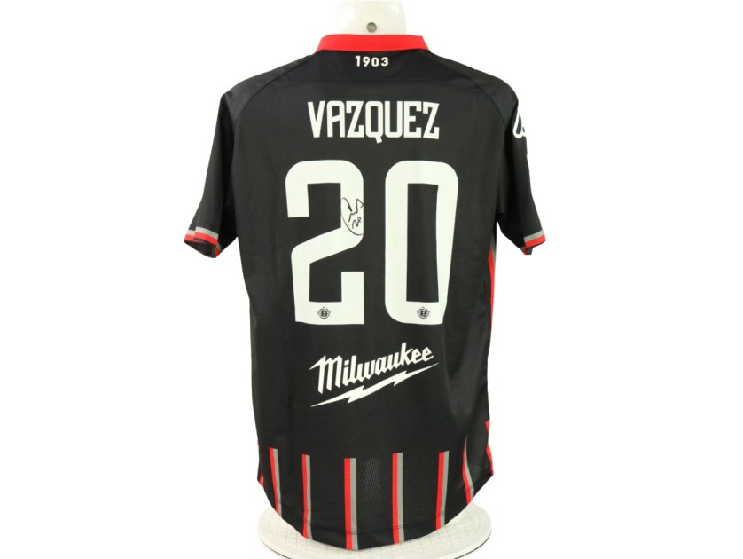 Vazquez's Signed Unwashed Shirt, Sudtirol vs Cremonese 2024