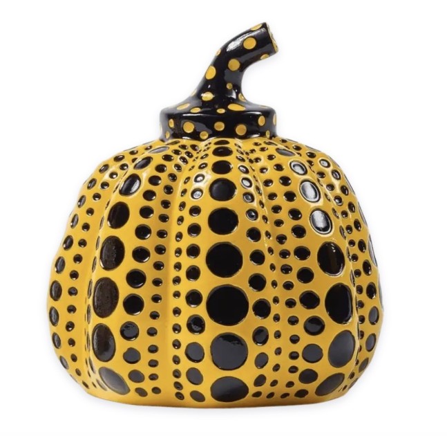 "Pumpkins (Open Edition Yellow)" di Yayoi Kusama