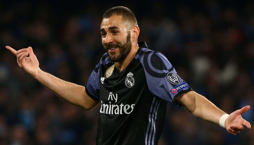 Karim Benzema Signed Real Madrid 2022-2023 Shirt - CharityStars